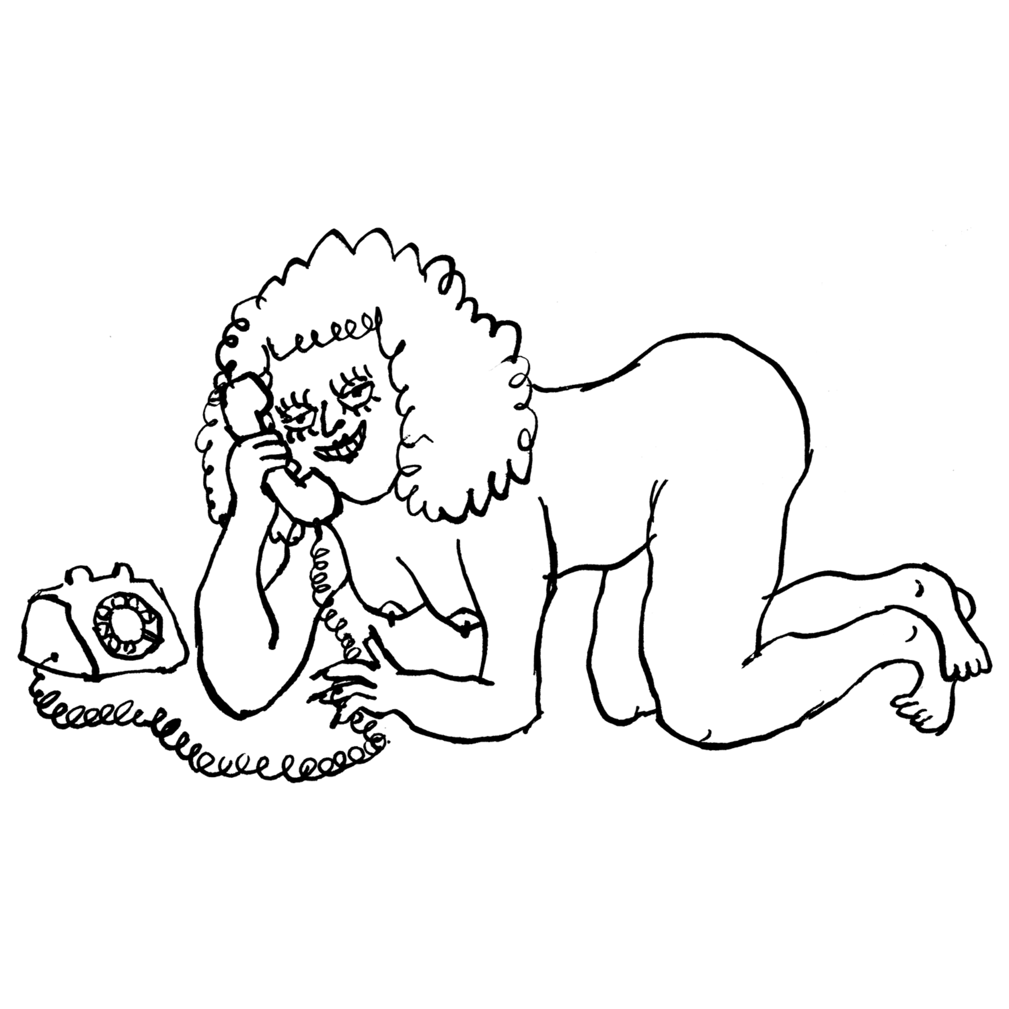 hold the phone thumb