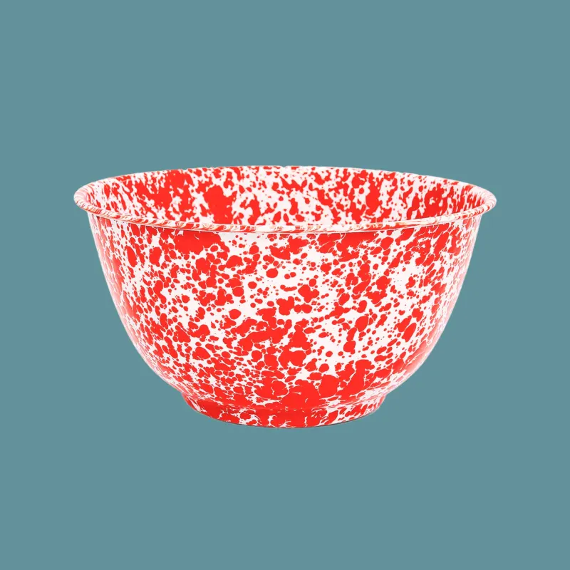 Red Salad Bowl