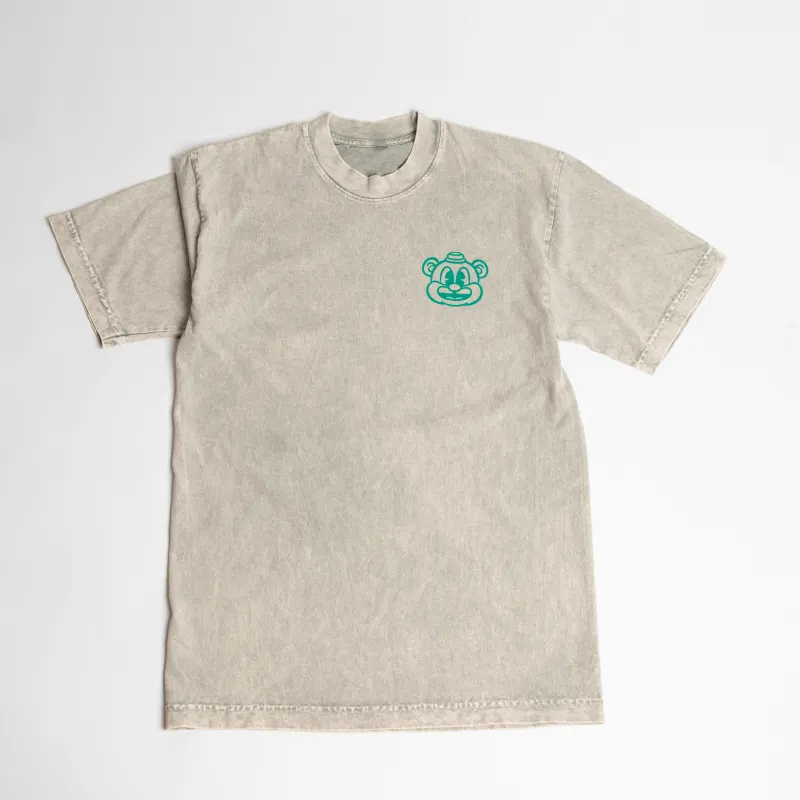 Bear Tee (Limestone) Front