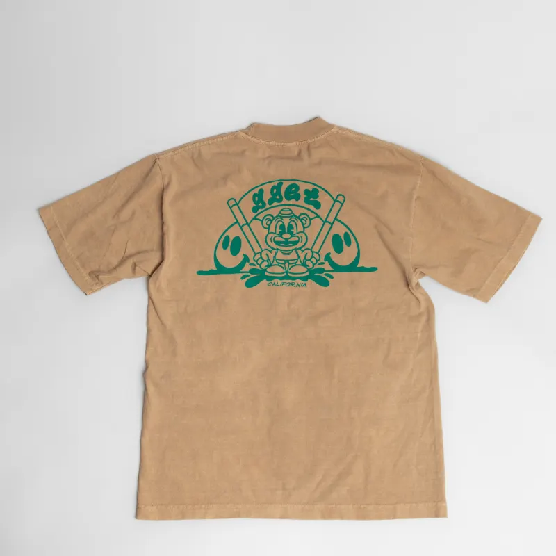 Bear Tee (Mushroom) Back 