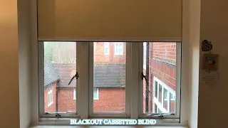 Electric Blackout Cassetted Blinds