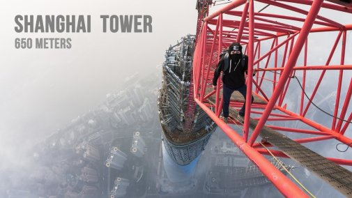Youtube BTD7: Erkletterung des Shanghai Towers, 650 Meter