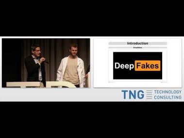 Youtube BTD12: Deepfakes 2.0 - Wie neuronale Netze unsere Welt verändern