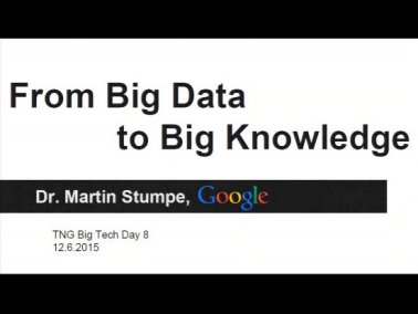 Video: From Big Data to Big Knowledge