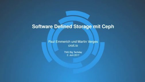 Video: Software Defined Storage für Virtualisierung, Big Data und vieles mehr