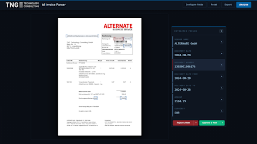 AI Invoice Parser II