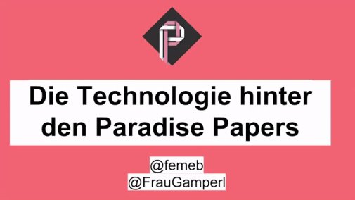 Video: Die Technologie hinter den Paradise Papers