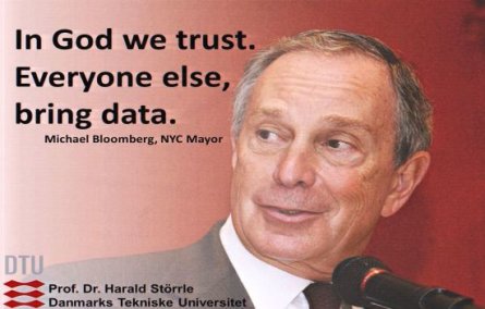Video: In god we trust. Everyone else, bring data.