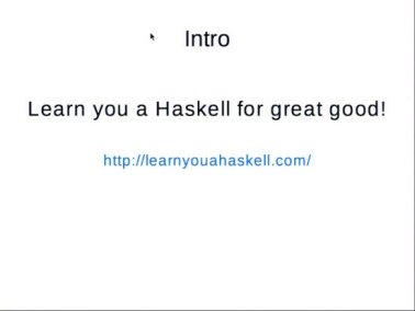 Video: Anonymous records in Haskell
