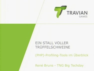 Video: Ein Stall voller Trüffelschweine - PHP-Profiling-Tools im Überblick