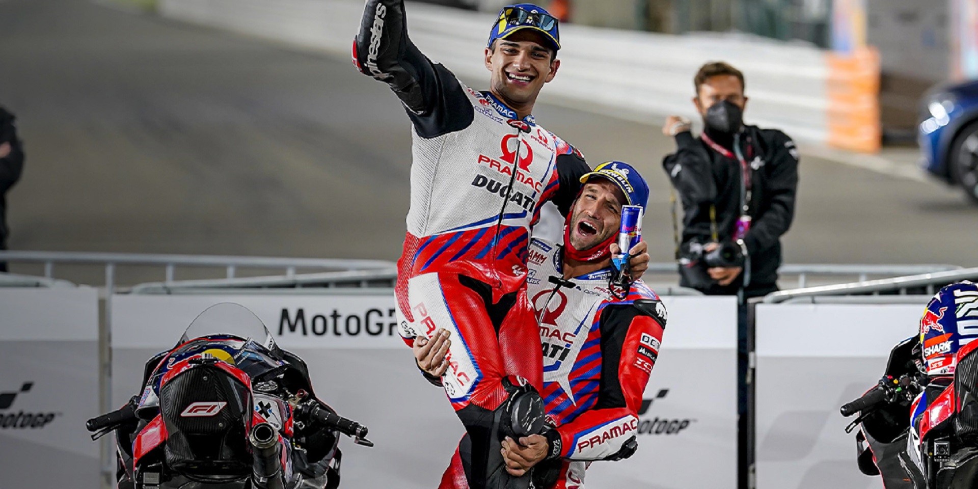 GP de Doha : Double Podium pour Ducati Pramac ! Bagnaia 6eme et Miller 9eme