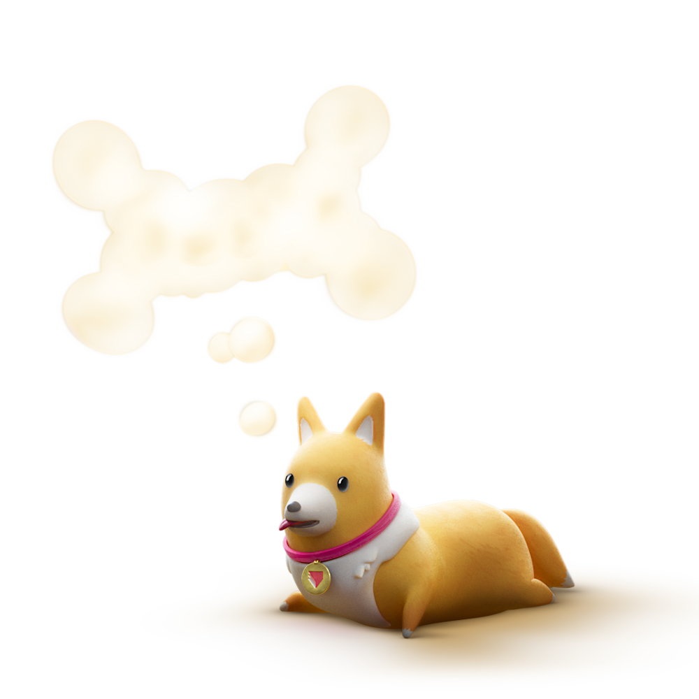 A ProtoPie dog