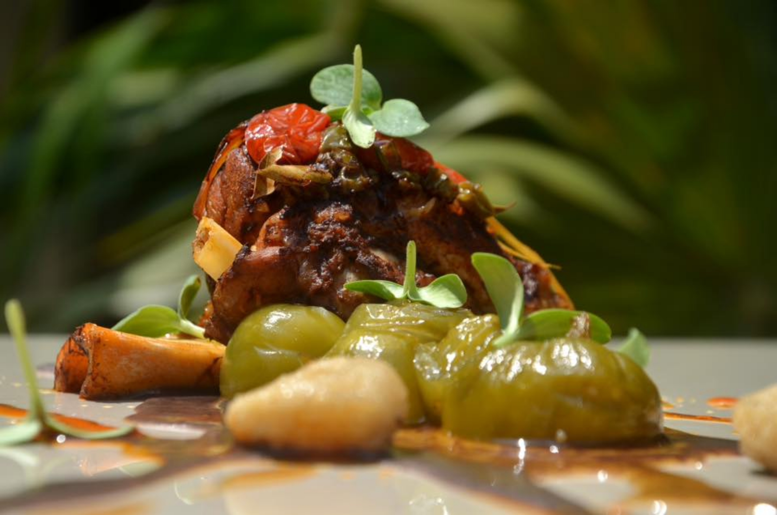 Suculento platilo de res en Milpa restaurante 