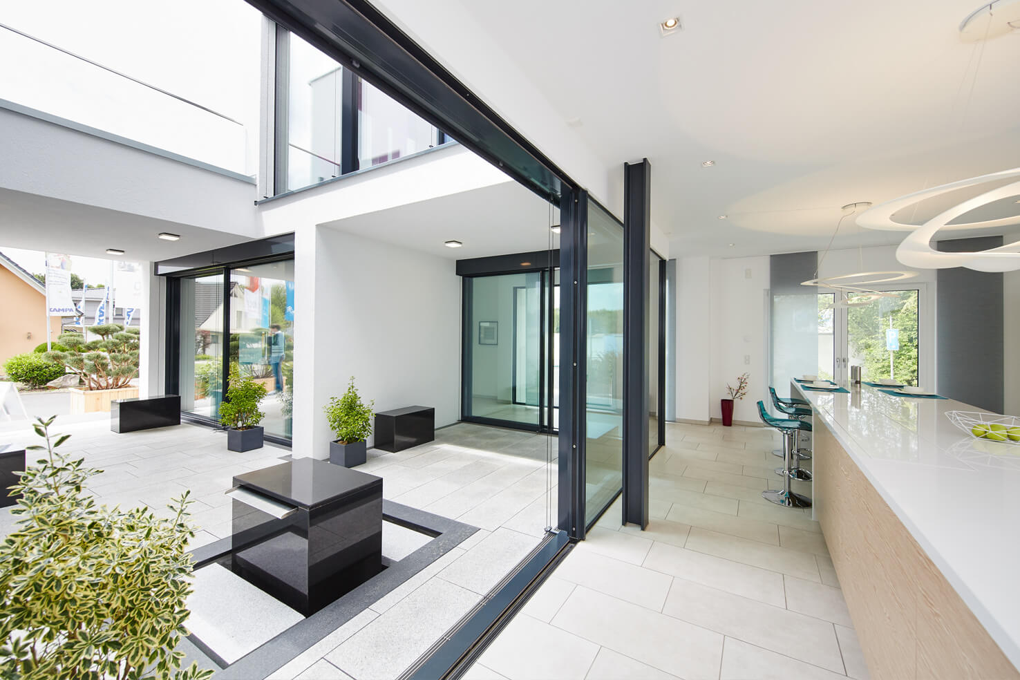 Planungsvorschlag mit Atrium Planungsvorschlag mit Atrium