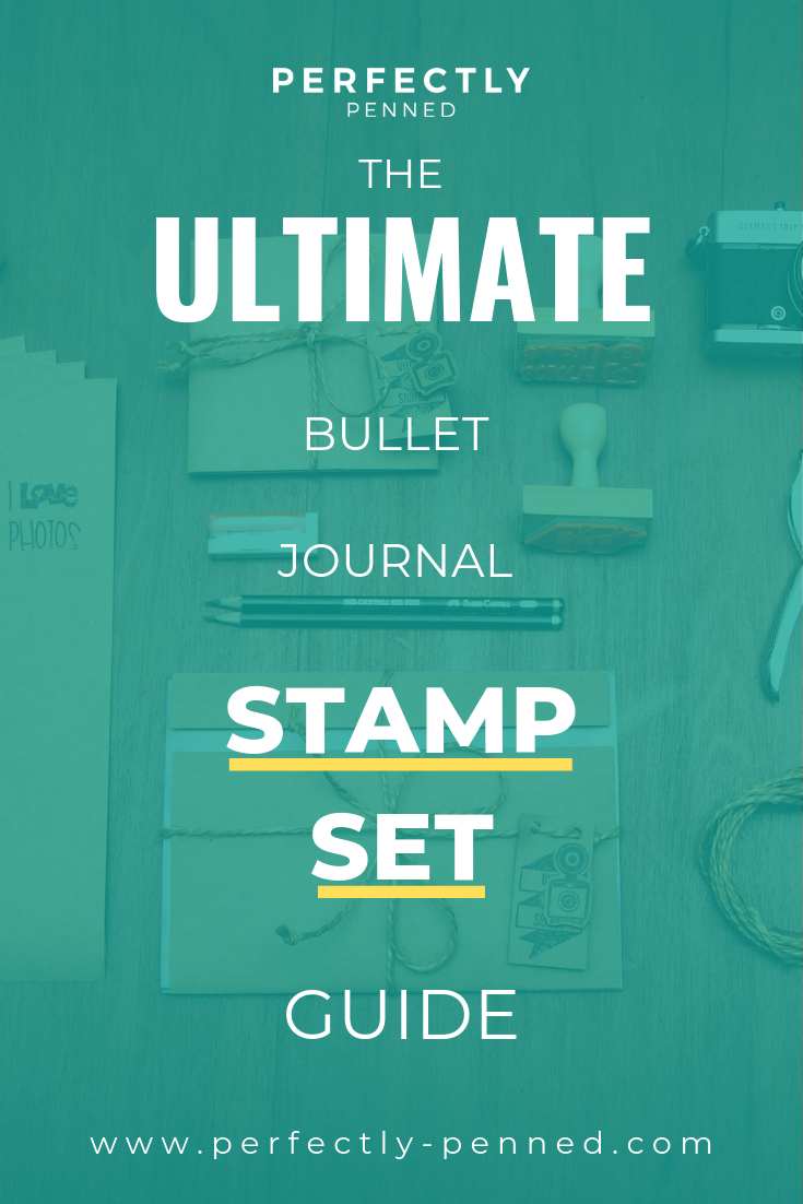 Goal Habit Tracker Stamp (SUNDAY 1st), Perpetual Calendar Planner Stamps, Planner Minimalist Journal