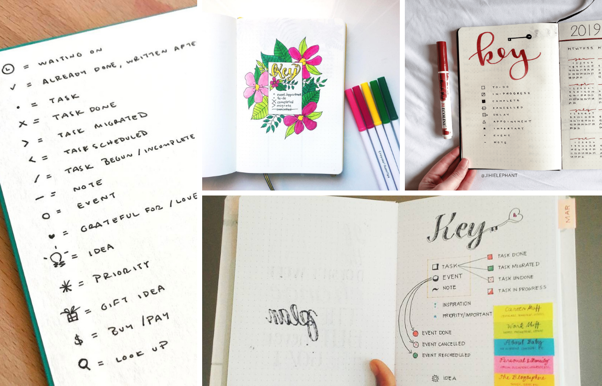 12 EASY Bullet Journal Header and Title Ideas 