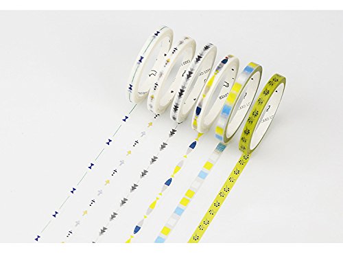 My Favorite thin washi tape for planning