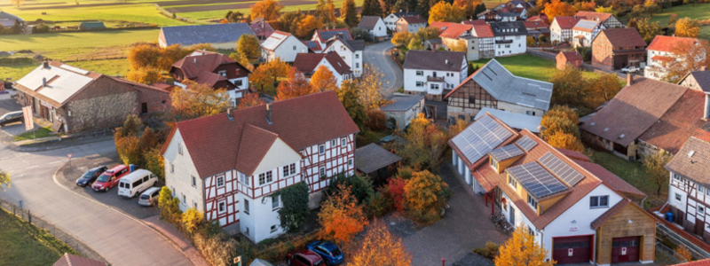 Grundsteuer_Dorf im Herbst
