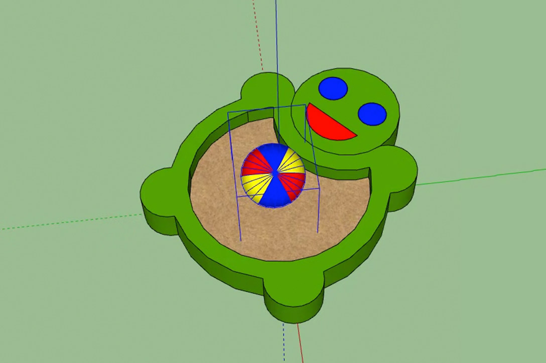 Turtle sandbox