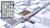 Model with 3D massing overlay of a city and with SketchUp location features window.