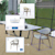 3D model of an AI-generated chair being selected for a living space.
