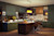 Photoreal SketchUp model of an interior residential kitchen space.