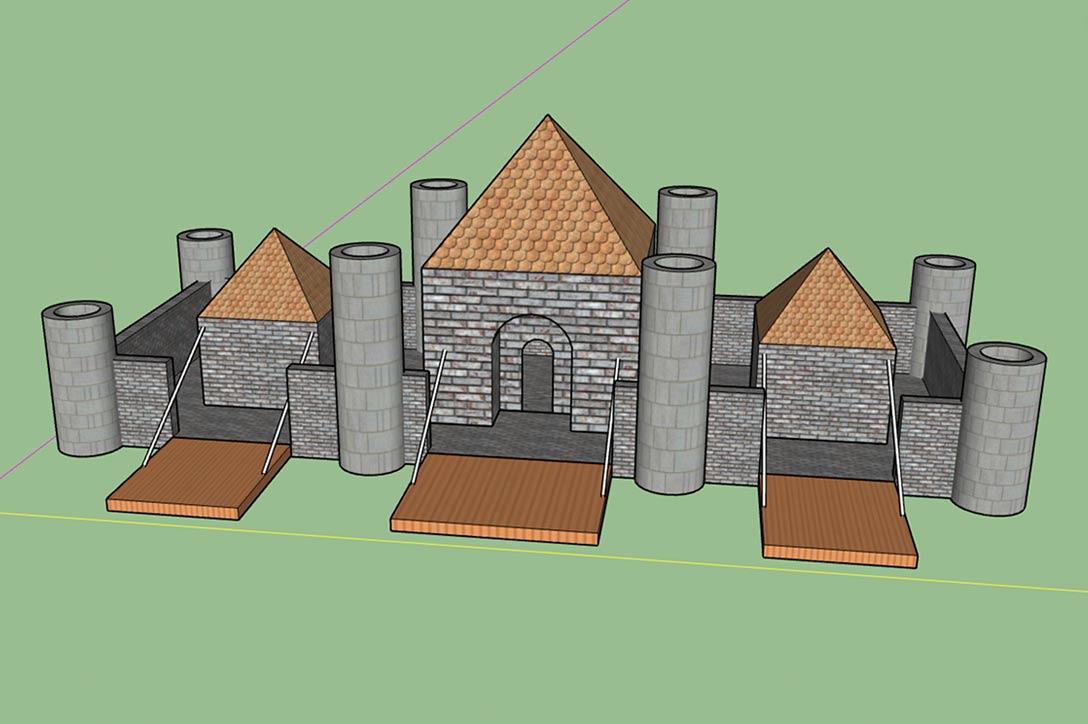 Custom castle