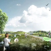 Turning a storm runoff site into an urban oasis in Sweden