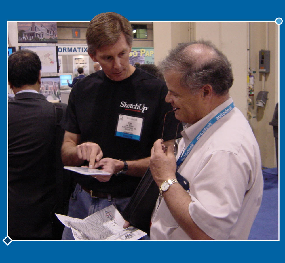 Двое людей беседуют