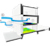 3D model of a multi-story building showing energy performance analysis data