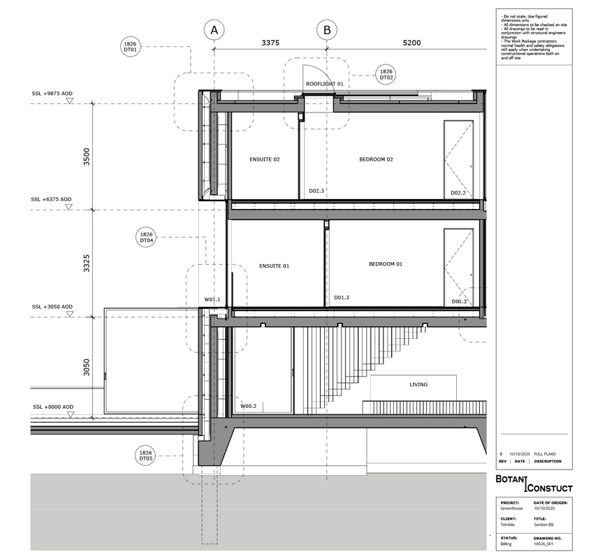 2D construction documentation