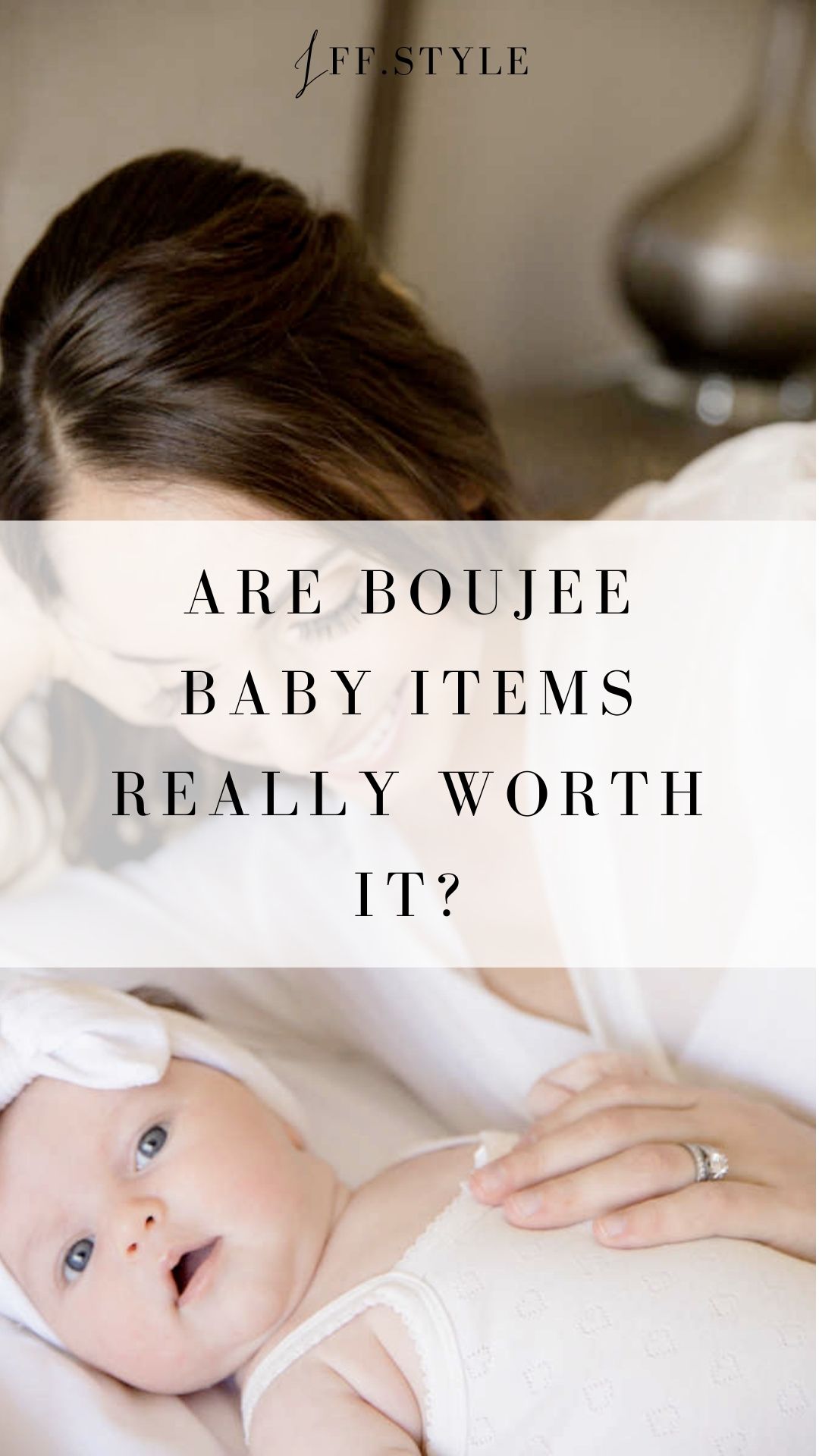 Pinterest Pin- Are boujee baby items really worth it?