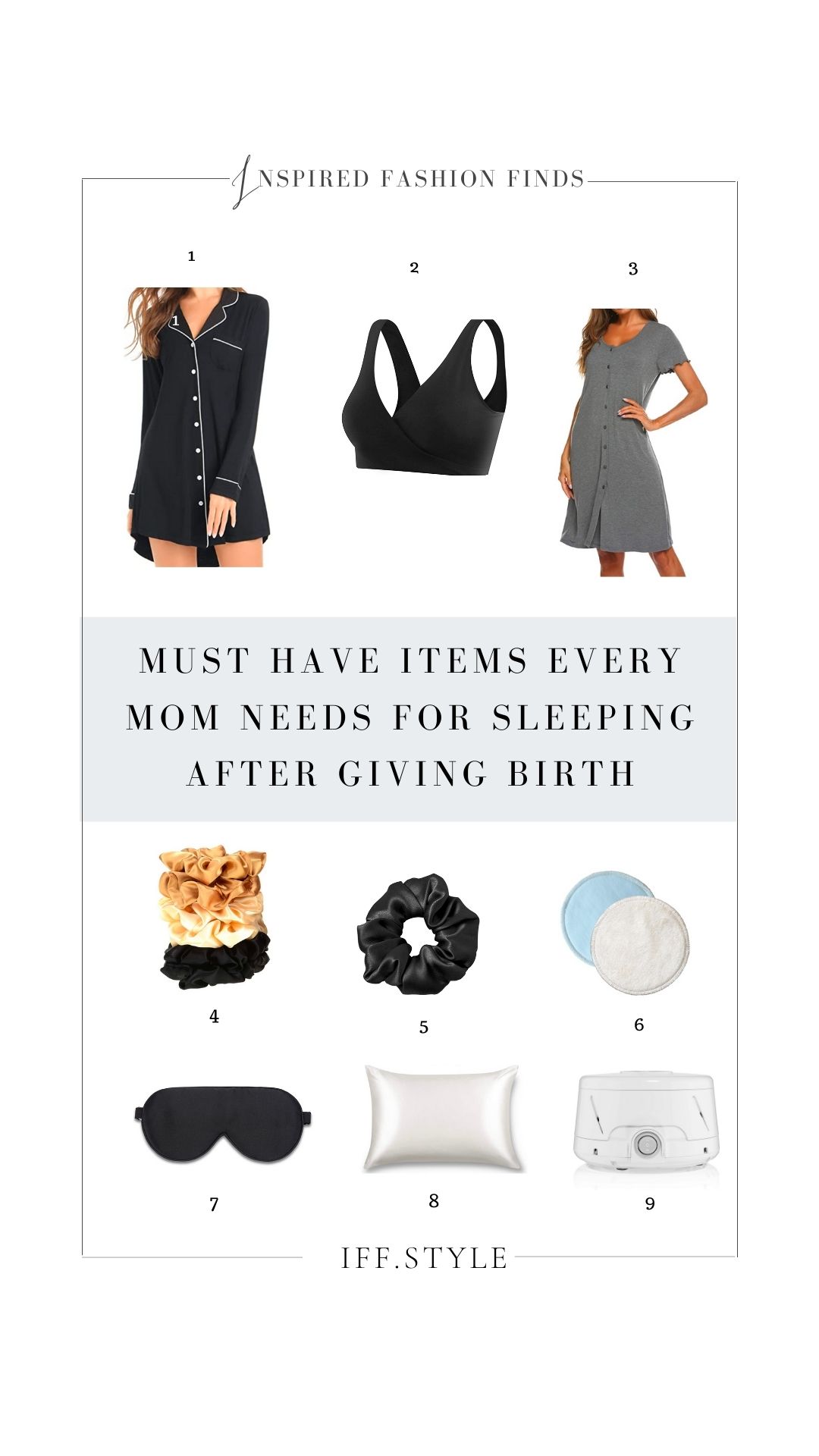 Motherhood-Mom talk and must haves-must have items every mom needs for sleeping after giving birth, breastfeeding clothes, breastfeedingware, sleepware