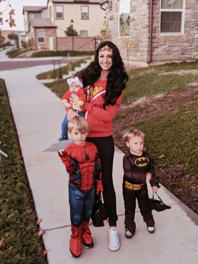 Horton Lane | Easy Last Minute Family Superhero Halloween Costumes