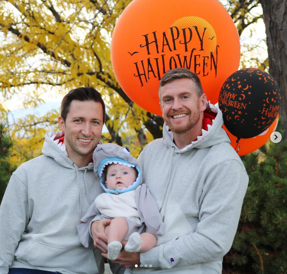10 Last-Minute Family Halloween Costumes 2 dads couples costume