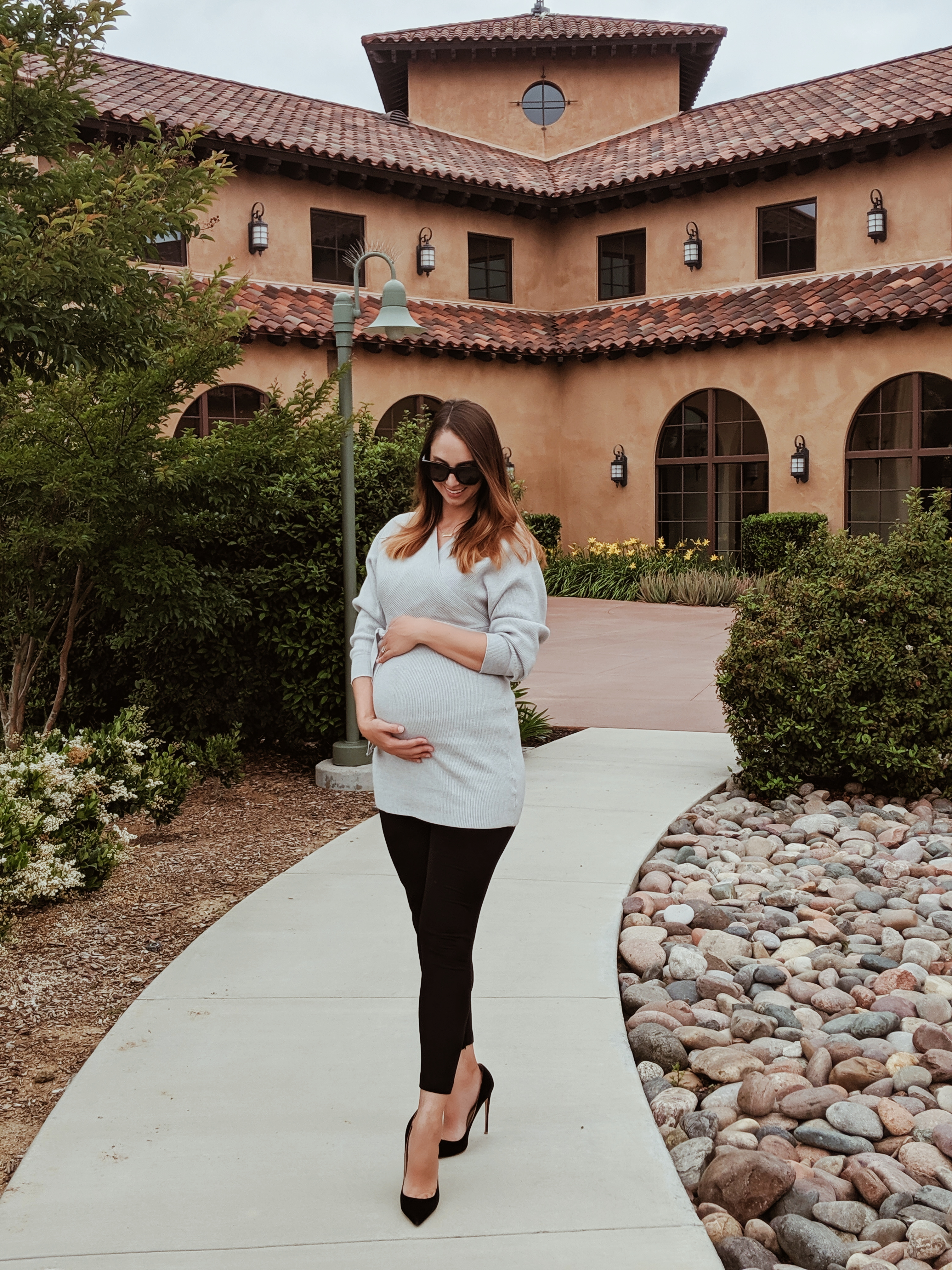 Fashion-IG Maternity Sweater Dress