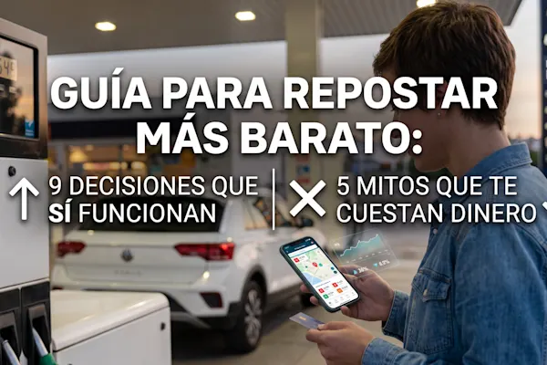 Guía para repostar más barato: 9 decisiones que sí funcionan y 5 mitos que te cuestan dinero