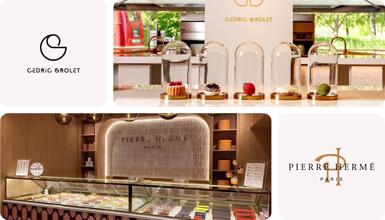 Studying Paris's luxury pastry masters Cédric Grolet and Pierre Hermé to position La Shen's personalized cupcake experience in the premium market.
