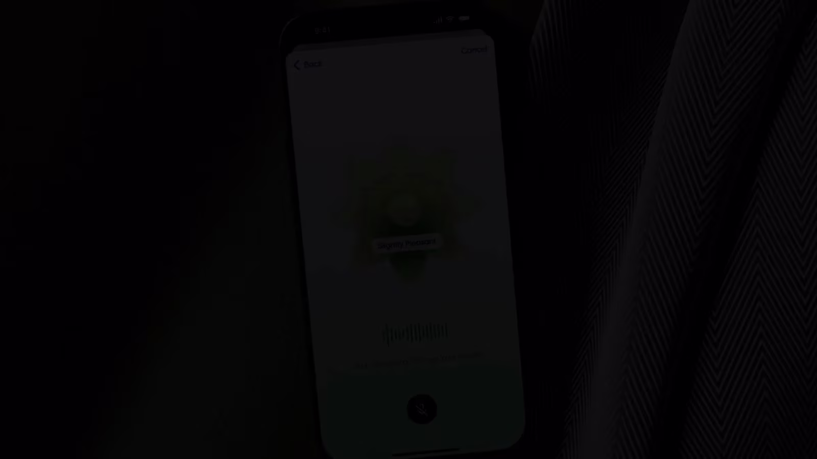 Opening frame of the Services hero showreel
