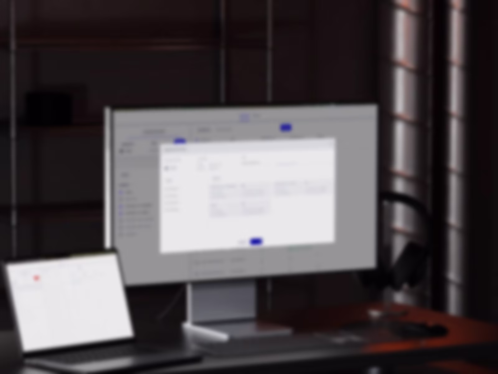 The Mass Updates device fleet console on a desktop display.