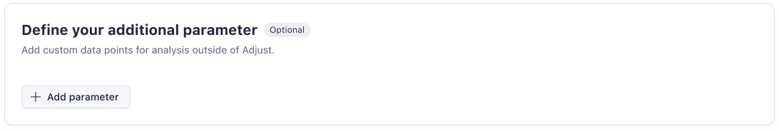 Add a label parameter