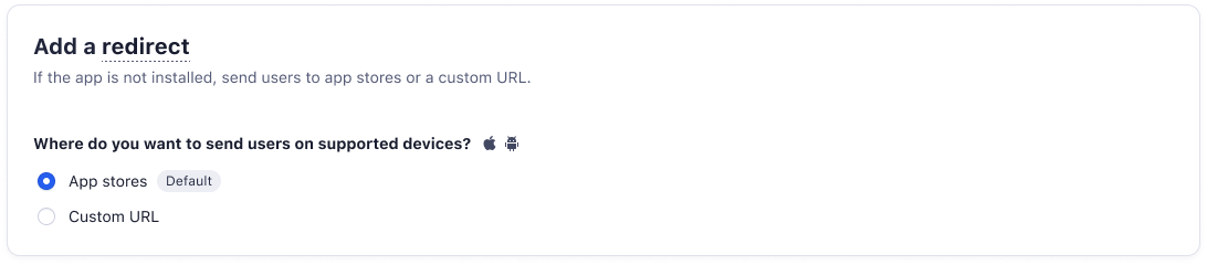 Add a Redirect