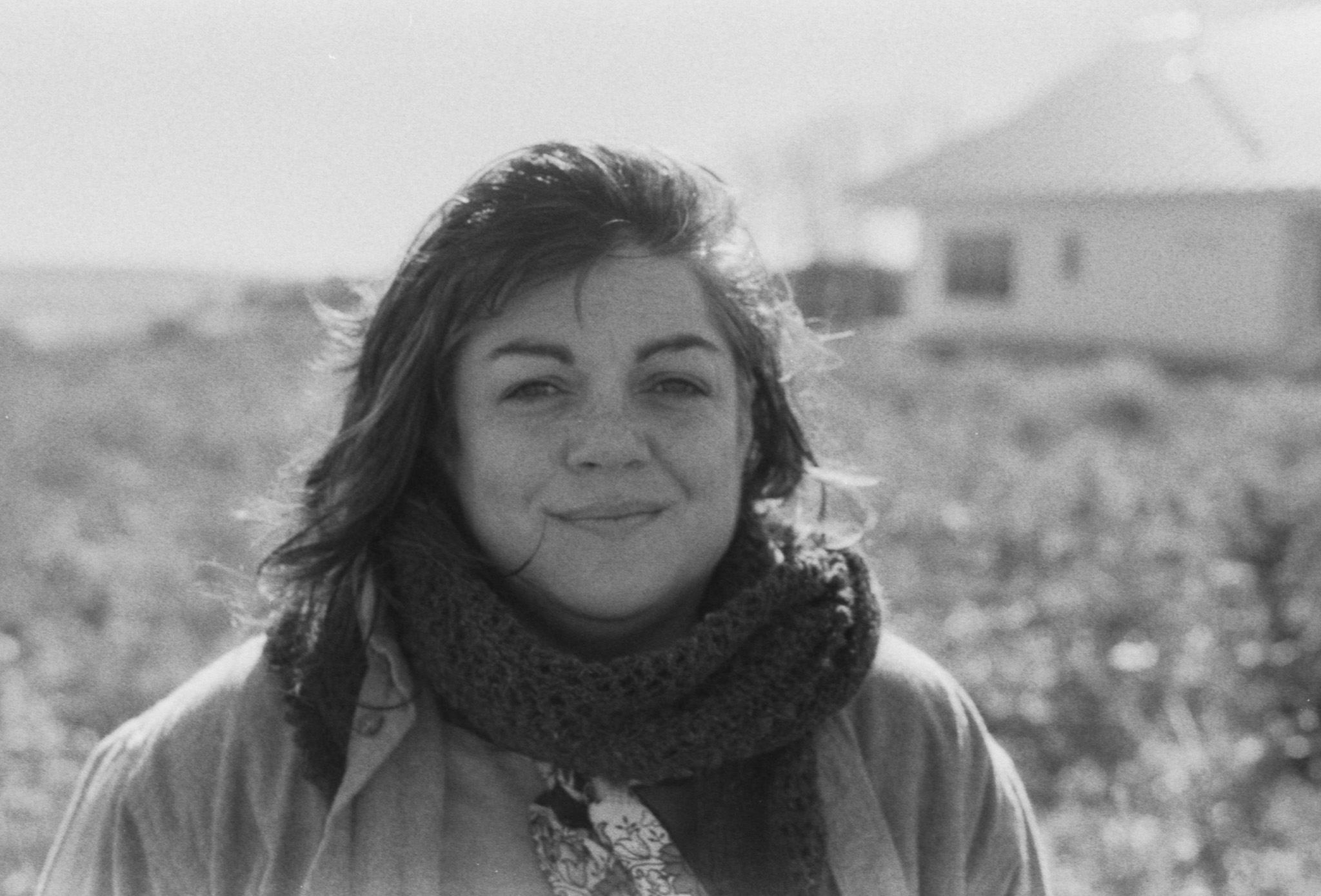 a person looking at the camera in Maine