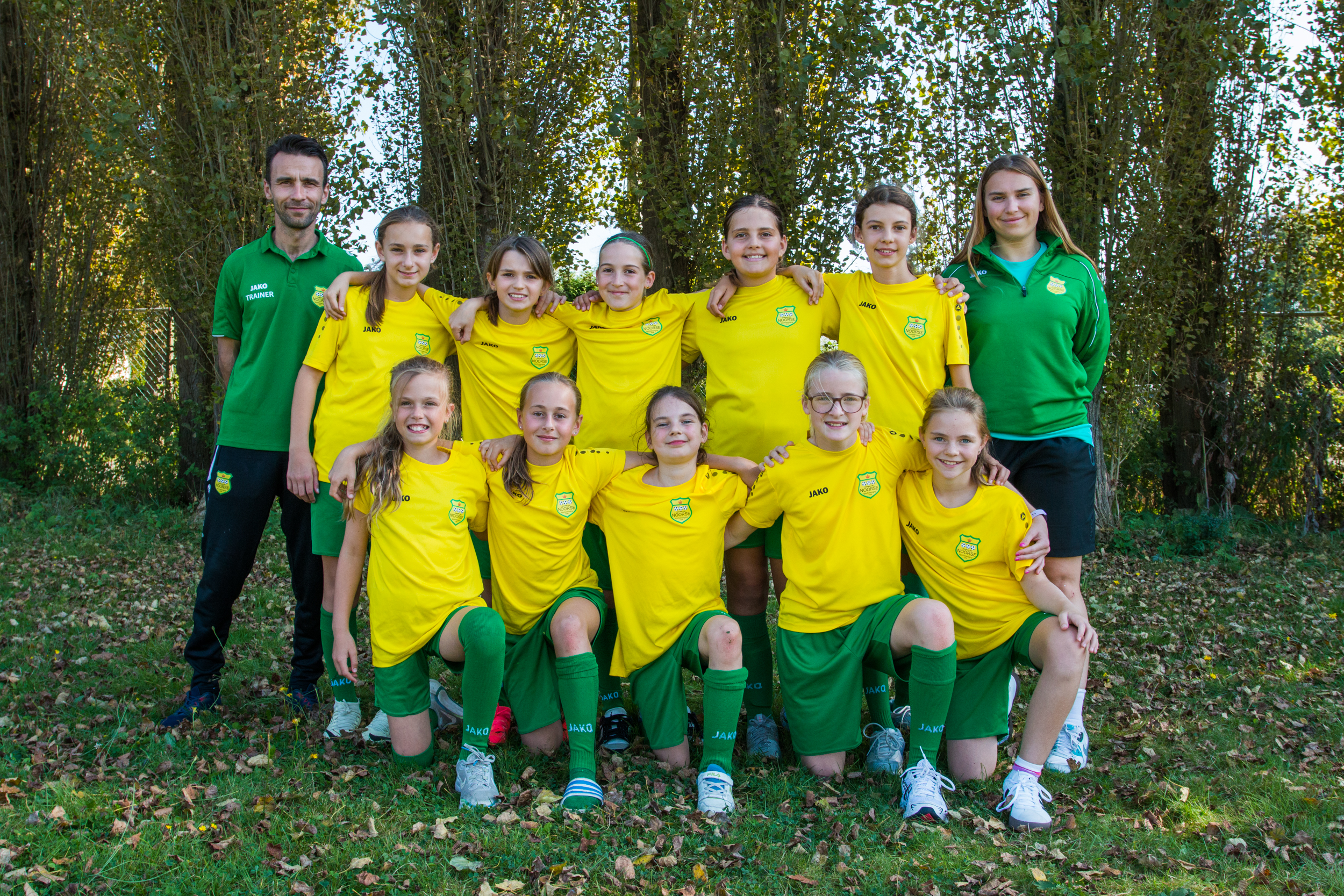 Ploegfoto U13M Groen