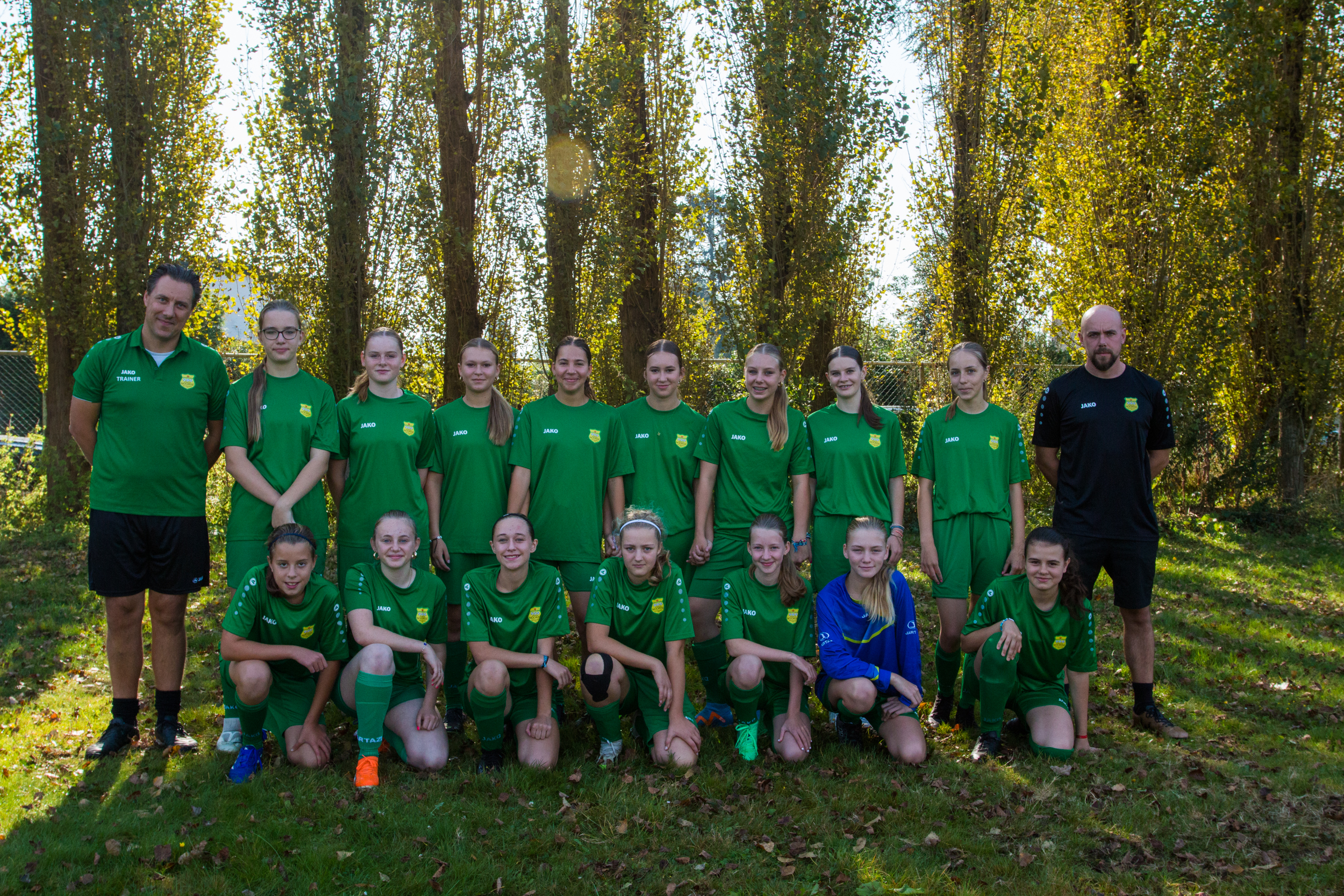 Ploegfoto U16M Groen