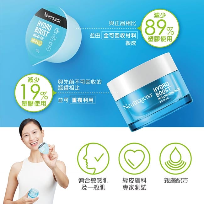 露得清水活保濕凝露環保補充包 - 特別推薦 - Image 11 - neutrogena.com.tw - zh-Hant-TW