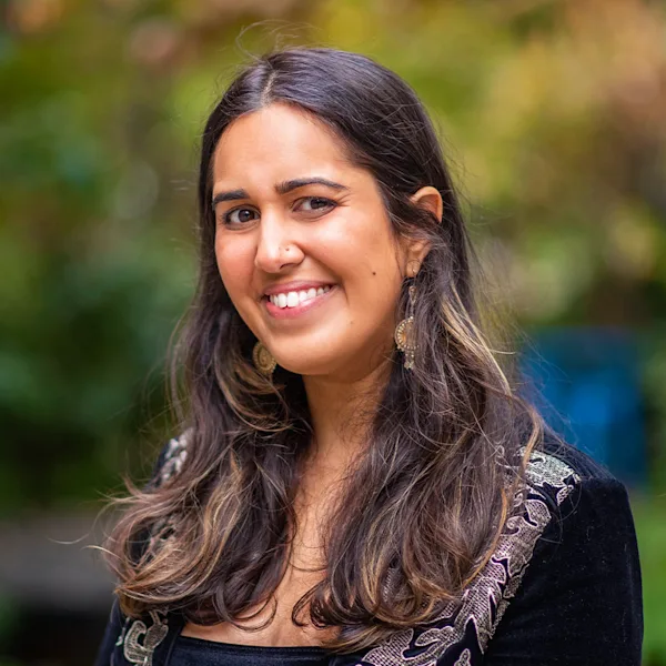 A photo of Maya Bhattacharjee-Marcantonio