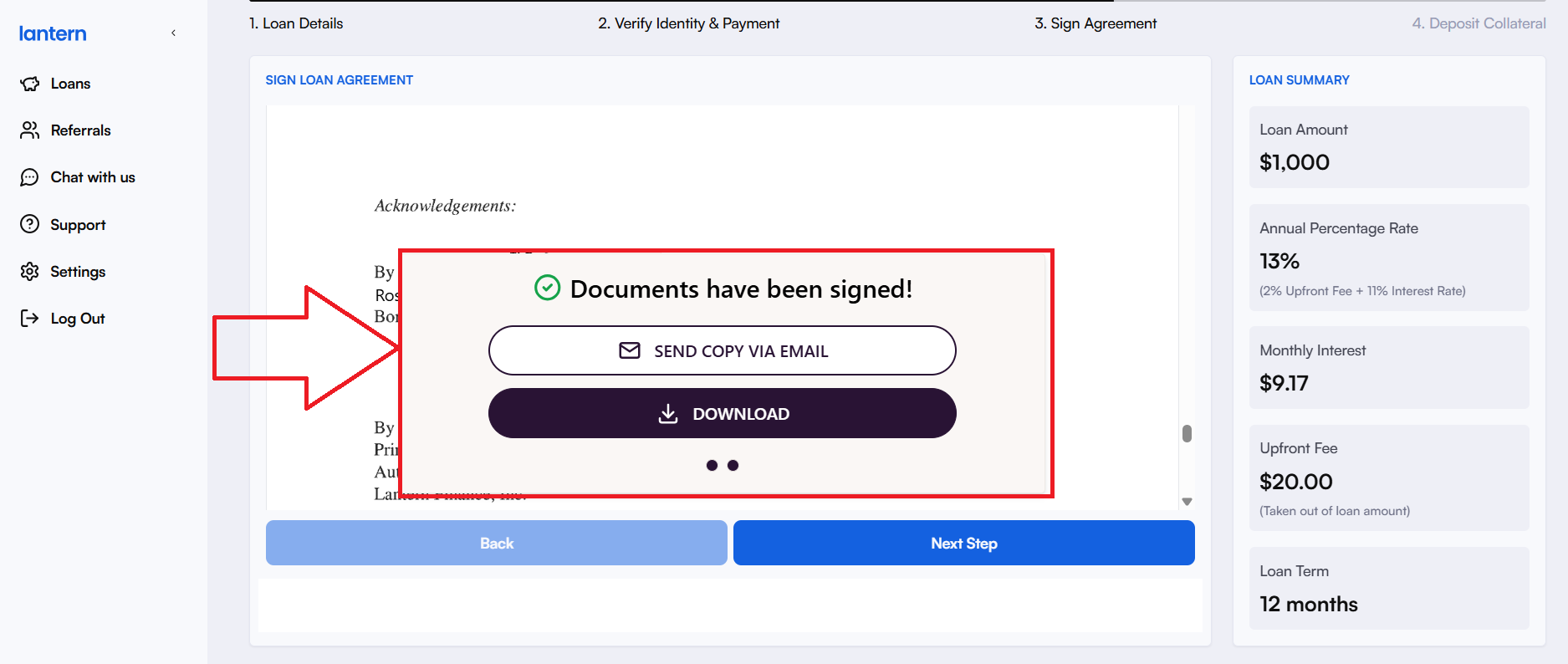 Solana-backed loans USA
