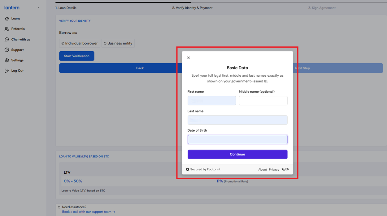 Solana-backed loans USA
