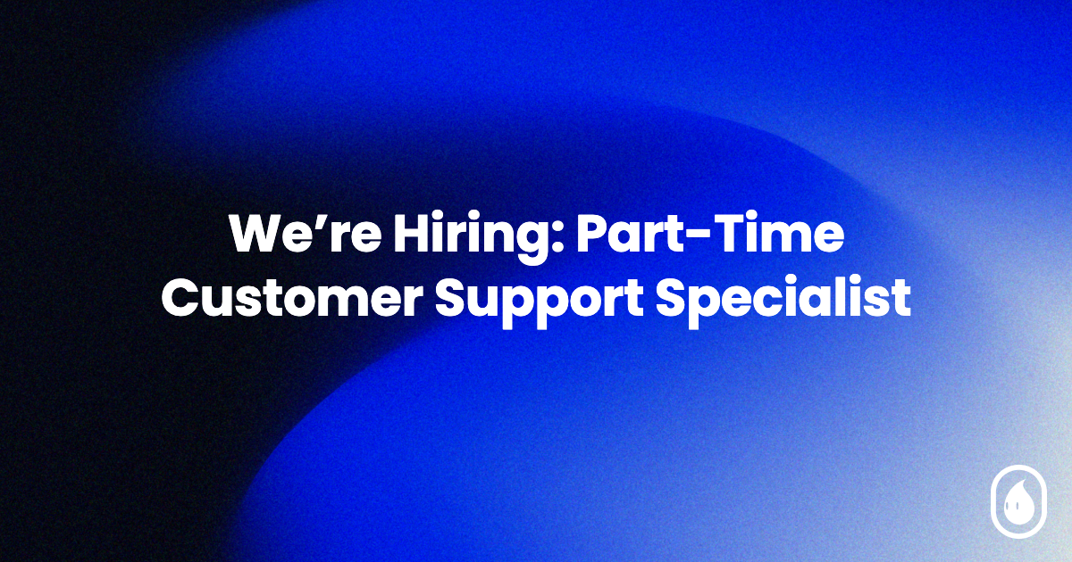 Hiring: part-time Customer Support Specialist